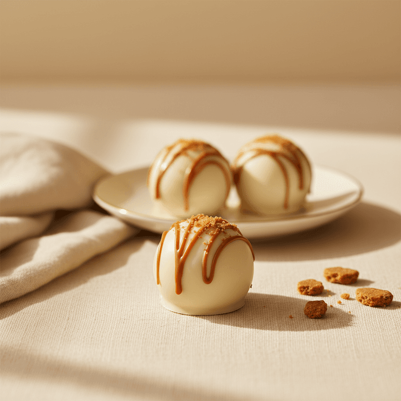 Salted Caramel White Choc Truffle