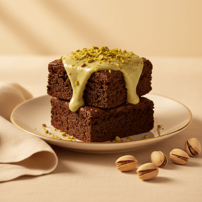 Pistachio Brownie