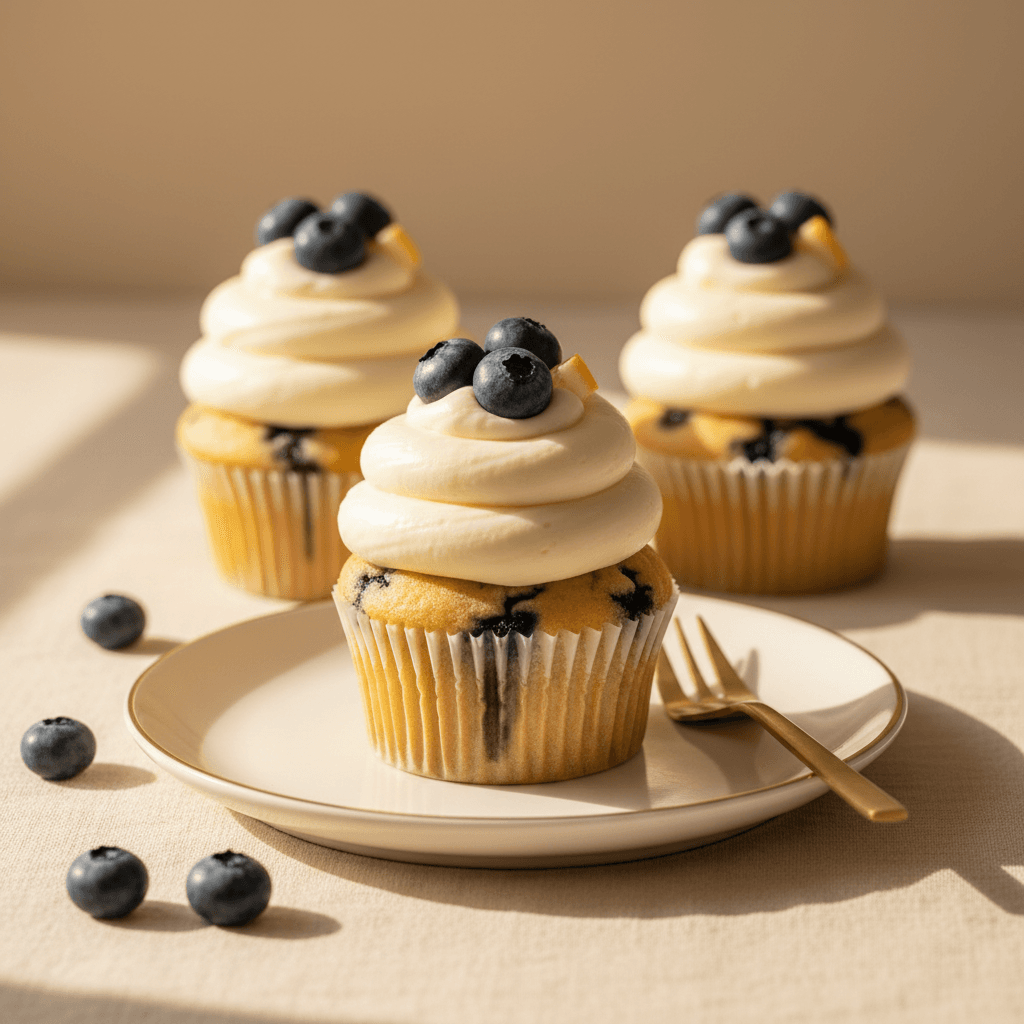 Blueberry Cupcake