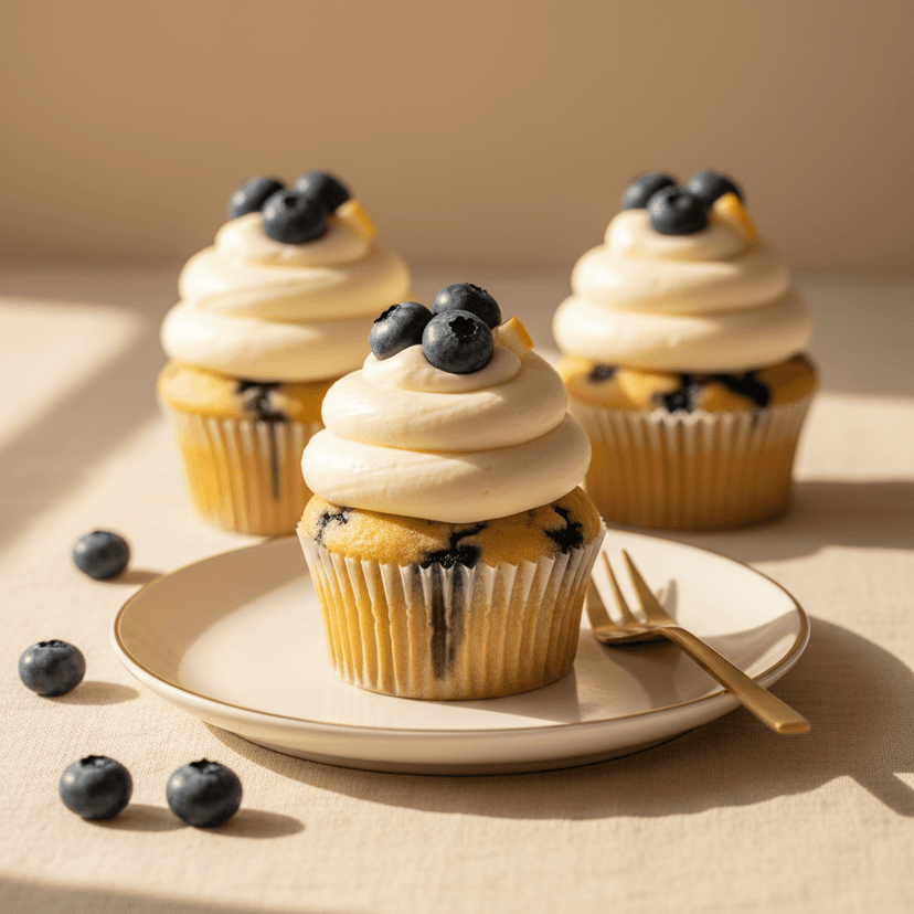 Blueberry Cupcake