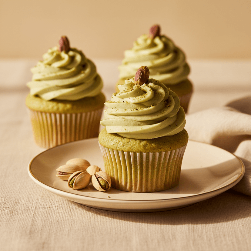Pistachio Cupcake