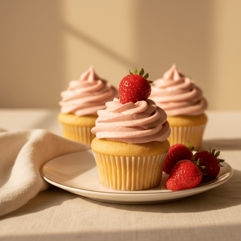 Strawberry Cupcake