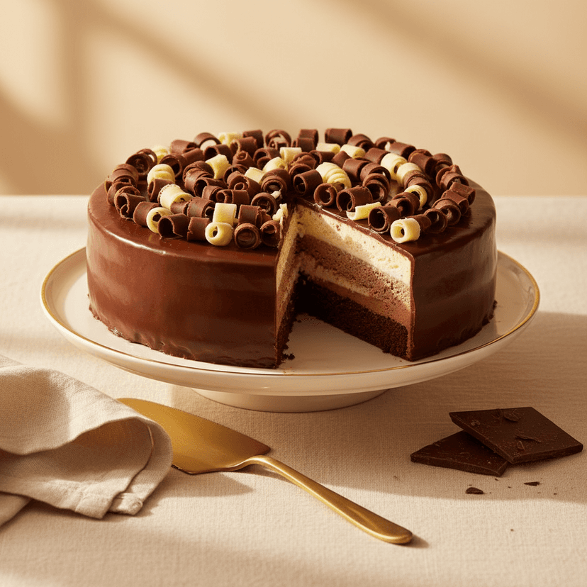 Triple Chocolate Gateaux