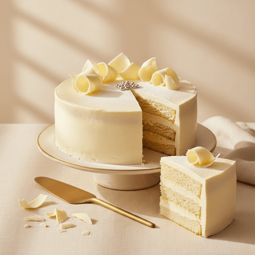 White Chocolate Gateaux