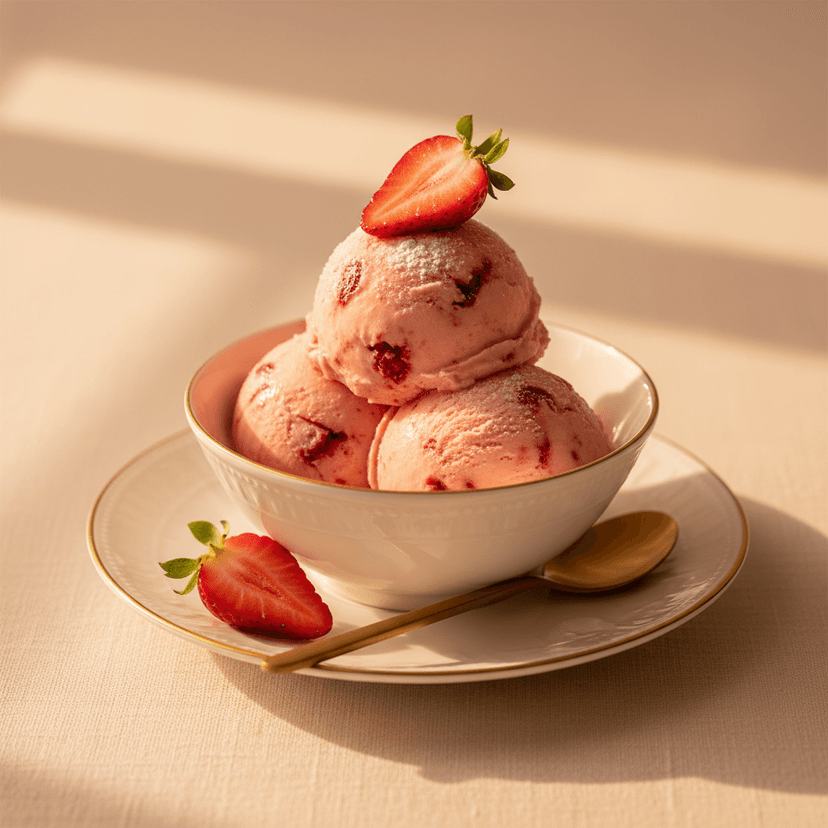 Strawberry Ice Cream