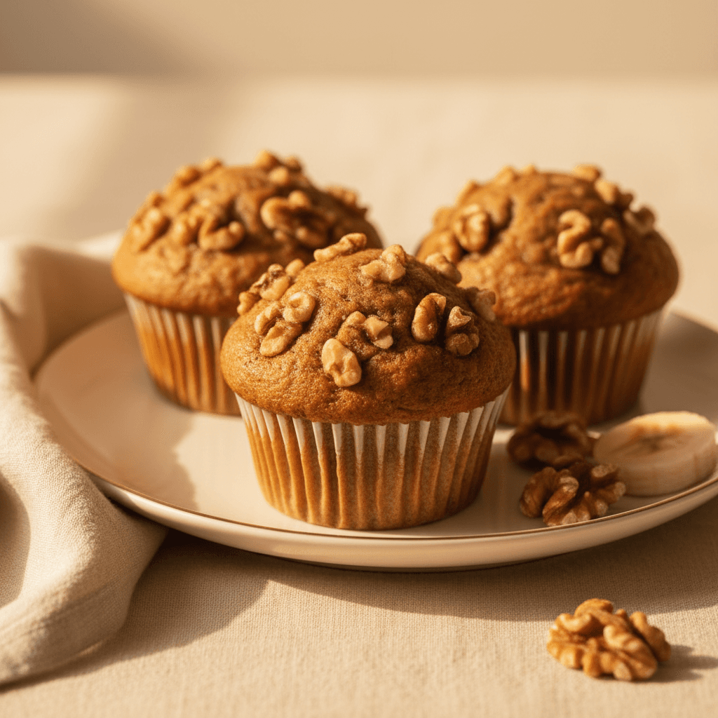 Banana Walnut Muffin