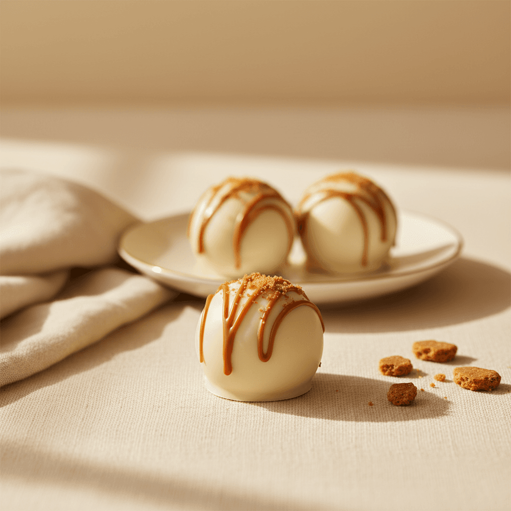 Salted Caramel White Choc Truffle