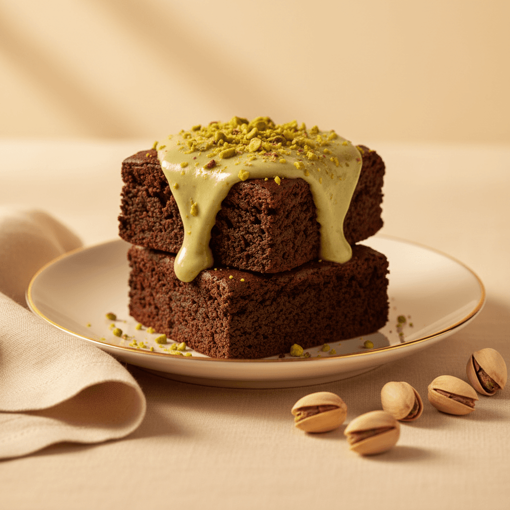 Pistachio Brownie