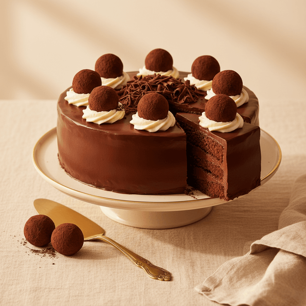 Chocolate Truffles Gateaux