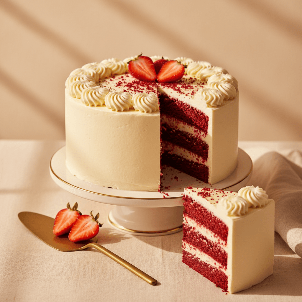 Red Velvet Gateaux