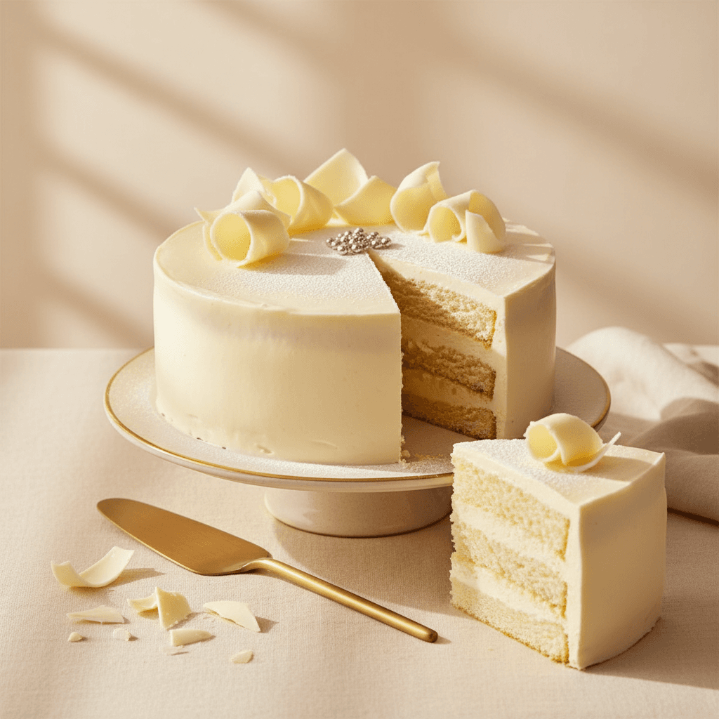 White Chocolate Gateaux