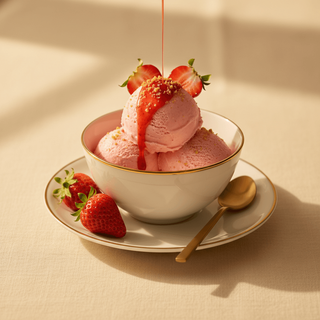Strawberry Crunch Gelato