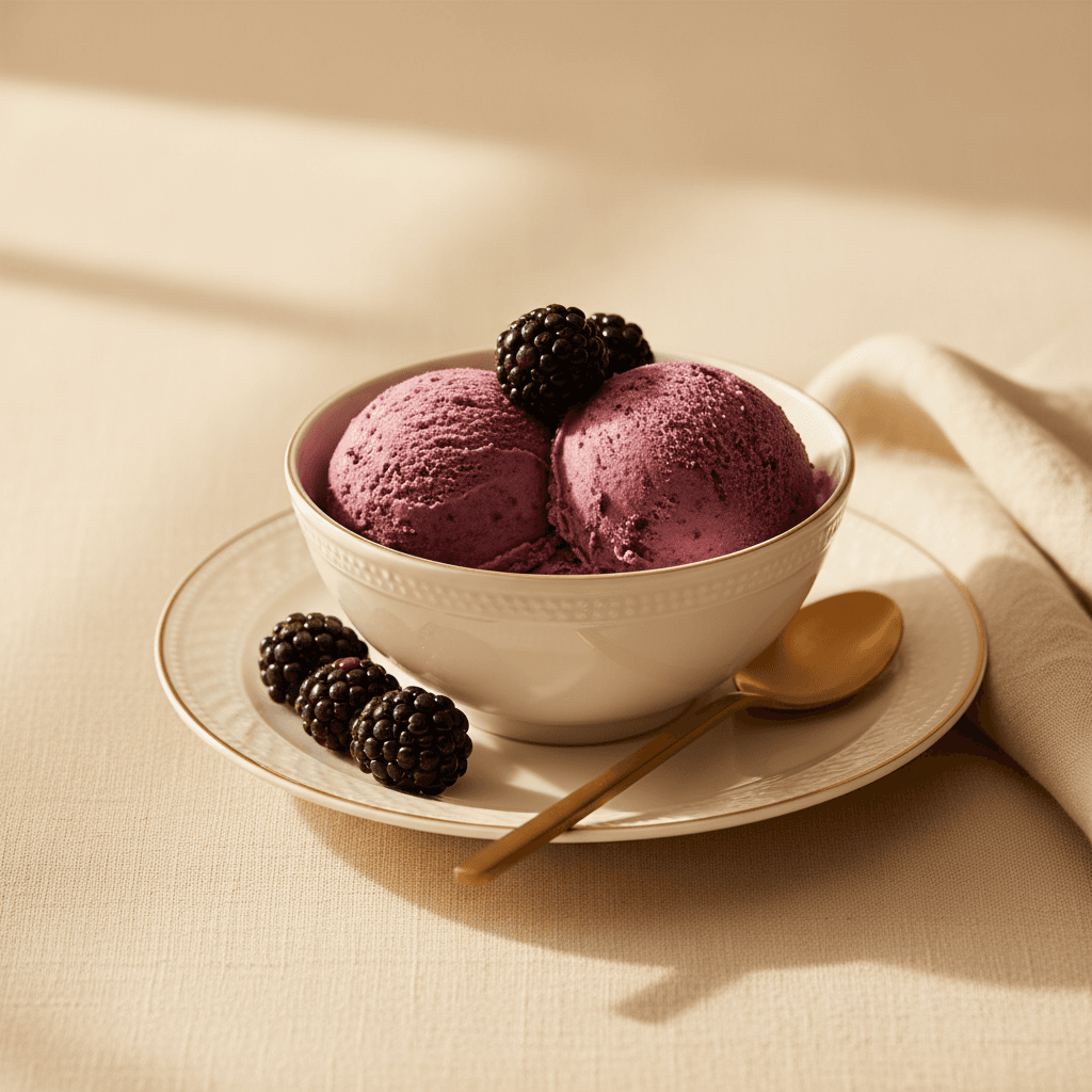Blackberry Ice Cream